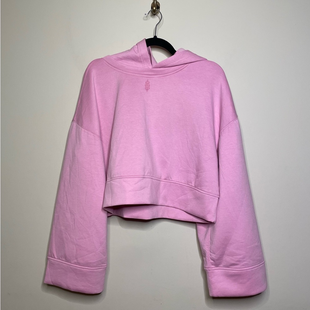 Free People FP Movement Playing Games Hoodie in Jam Jewel - Picture 6 of 11